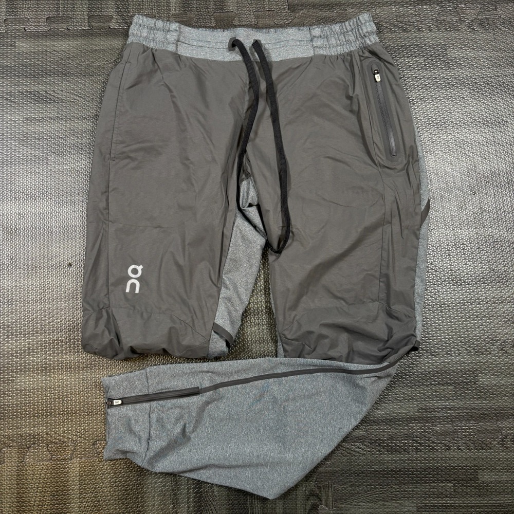 On Running Pants Womens S Gray On Cloud Run Swiss Design Joggers Performance